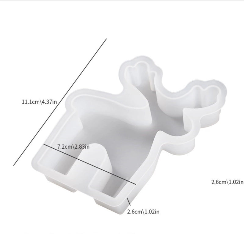 Christmas Cute Christmas Tree Snowflake Silica Gel