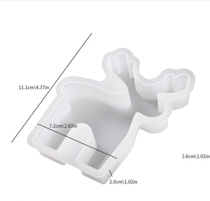 Christmas Cute Christmas Tree Snowflake Silica Gel