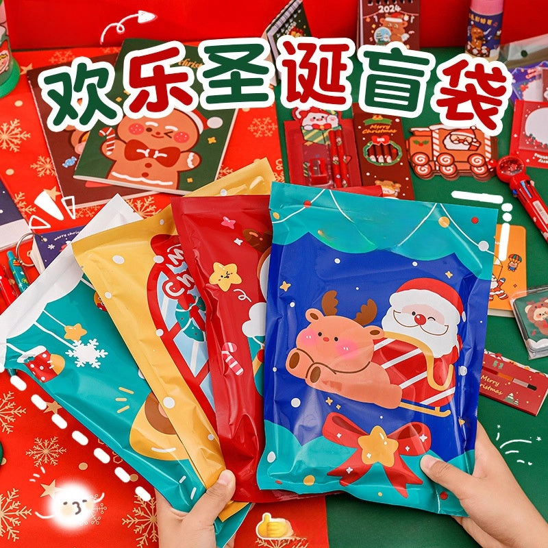 Christmas Cute Cartoon Plastic Party Party Packs