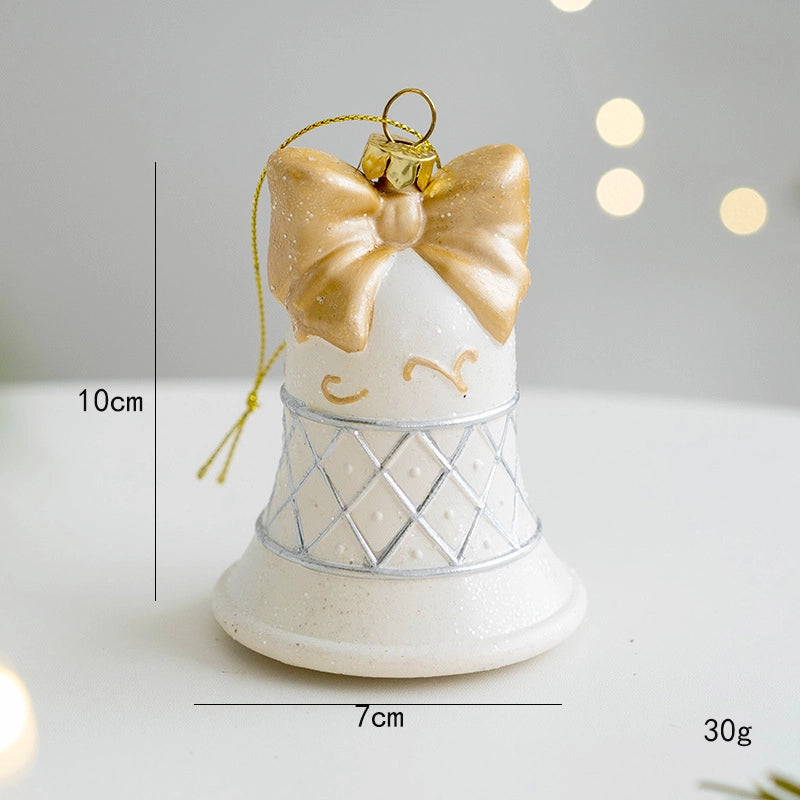 Christmas Minimalist Letter Snowflake Plastic Casual Holiday Party Hanging Ornaments Decorations Hanging Ornaments