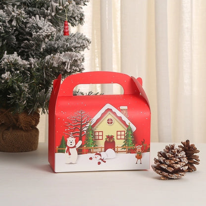 Christmas Nordic Style Santa Claus Snowman Christmas Party Gift Wrapping Supplies Gift Bags
