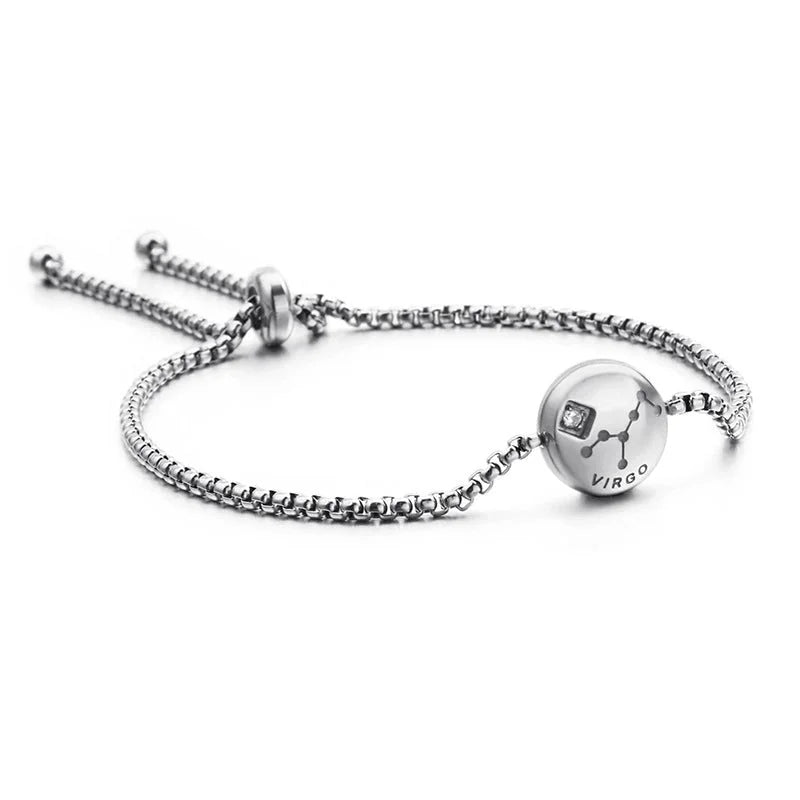 Constellation Titanium Steel 18K Gold Plated Bracelets In Bulk