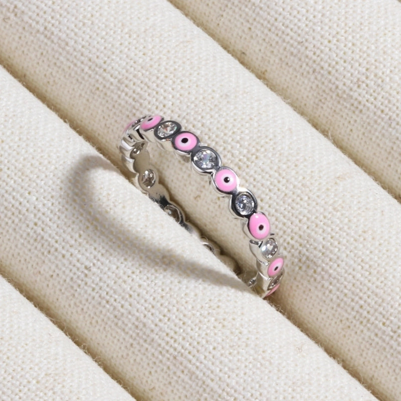 Copper Devil's Eye Rings