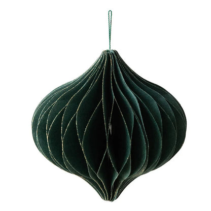 Hot Sale Christmas Paper Folding Honeycomb Christmas Tree Hanging Decoration Party Christmas Decoration Supplies Hanging Ornament