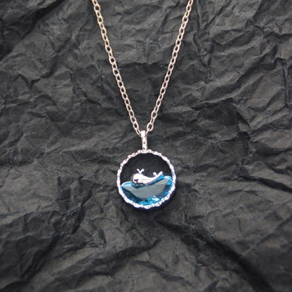 10 Pieces Casual Elegant Basic Moon Heart Shape Bow Knot Titanium Steel Copper Zircon Plating Inlay Pendant Necklace