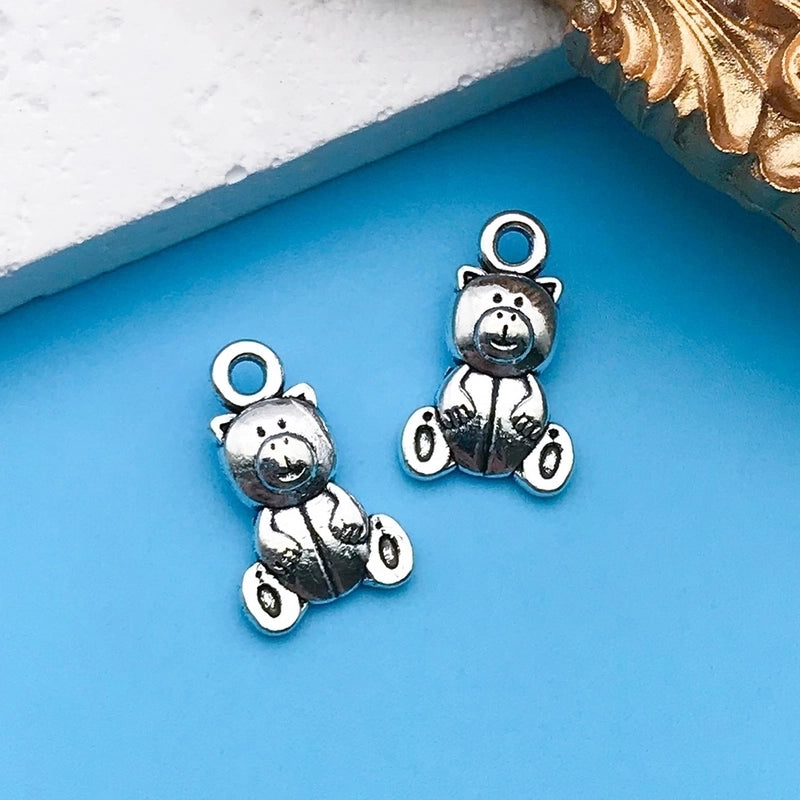 1 Piece Alloy Heart Shape Life Tree Bow Knot Jewelry Accessories Pendant