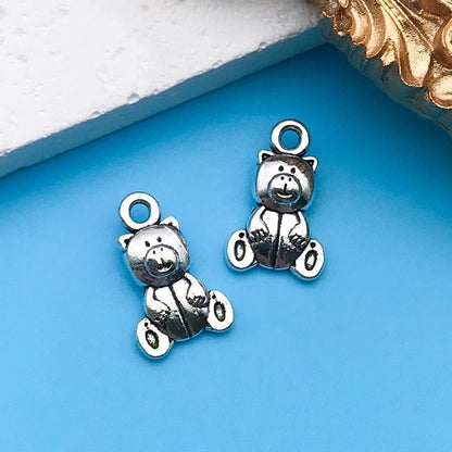 1 Piece Alloy Heart Shape Life Tree Bow Knot Jewelry Accessories Pendant