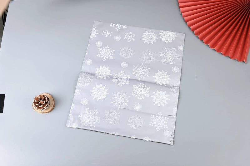 Cross-border New Christmas Gift Bag Santa Claus Drawstring Bag Aluminum Foil Bag Candy Packaging Bag Gift Bag