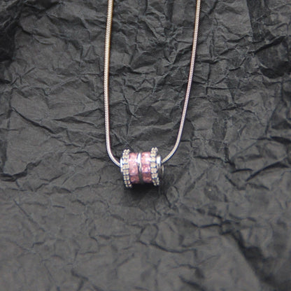 10 Pieces Casual Elegant Basic Moon Heart Shape Bow Knot Titanium Steel Copper Zircon Plating Inlay Pendant Necklace