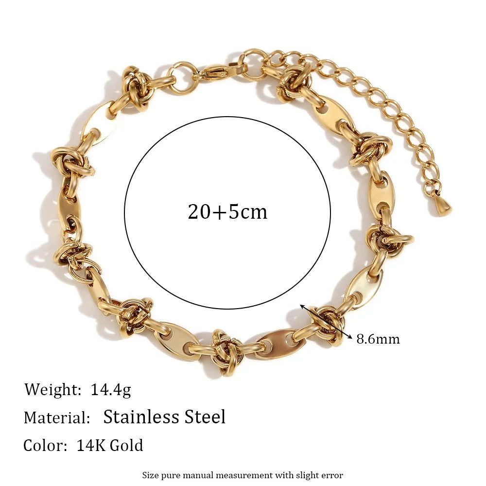 Women Minimalist Geometric Anklets