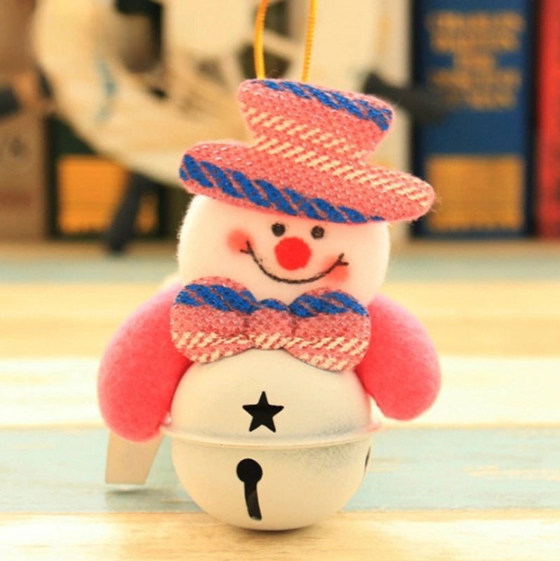 Christmas Casual Bell Snowman Party Hanging Ornaments Decorations Hanging Ornaments