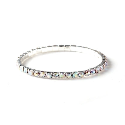 Minimalist Geometric Crystal Rhinestone Gem Bracelets