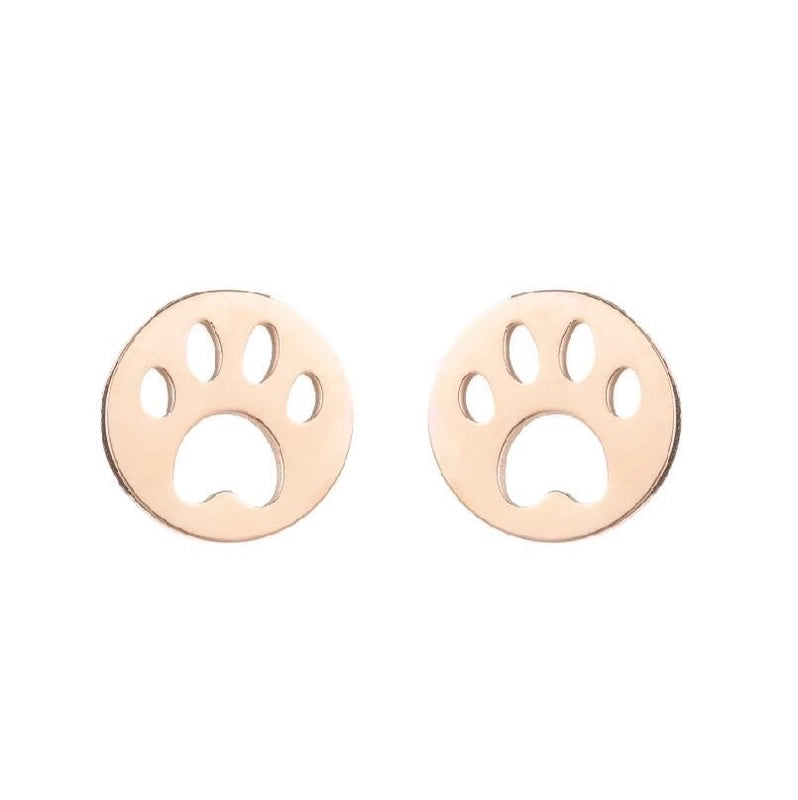 1 Pair Fashion Geometric Plating 304 Stainless Steel 18K Gold Plated Ear Studs