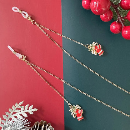 Vacation Christmas Tree Alloy Christmas Women's Glasses Chain
