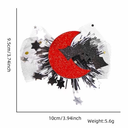 Halloween Gothic Women's Color Block Plastic Hair Clip