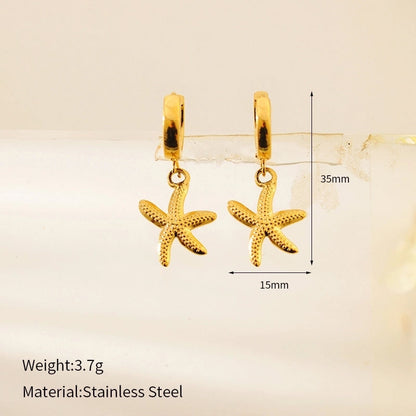 1 Pair Cute Luxurious Wedding Geometric 304 Stainless Steel 18K Gold Plated Stainless Steel Earrings