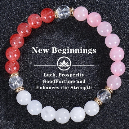 Handmade Round Natural Stone Bracelets In Bulk