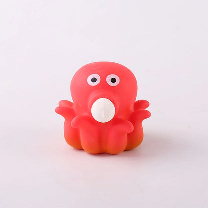 Christmas Explosions Squeeze Puff Bubble Decompression Toy Cartoon Pinch Rebound Doll Decompression Vent Vinyl Toy