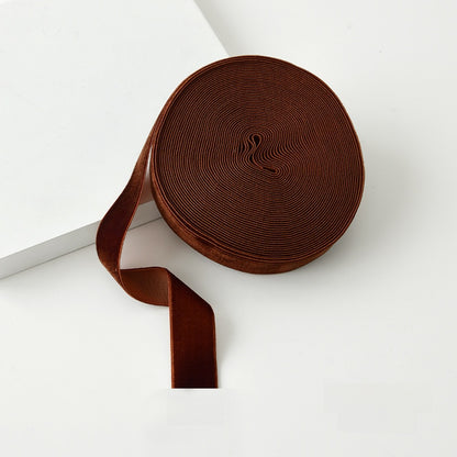 Christmas Velvet Ribbon Gift Wrapping Christmas Diy Bow Tie Christmas Tree Decoration