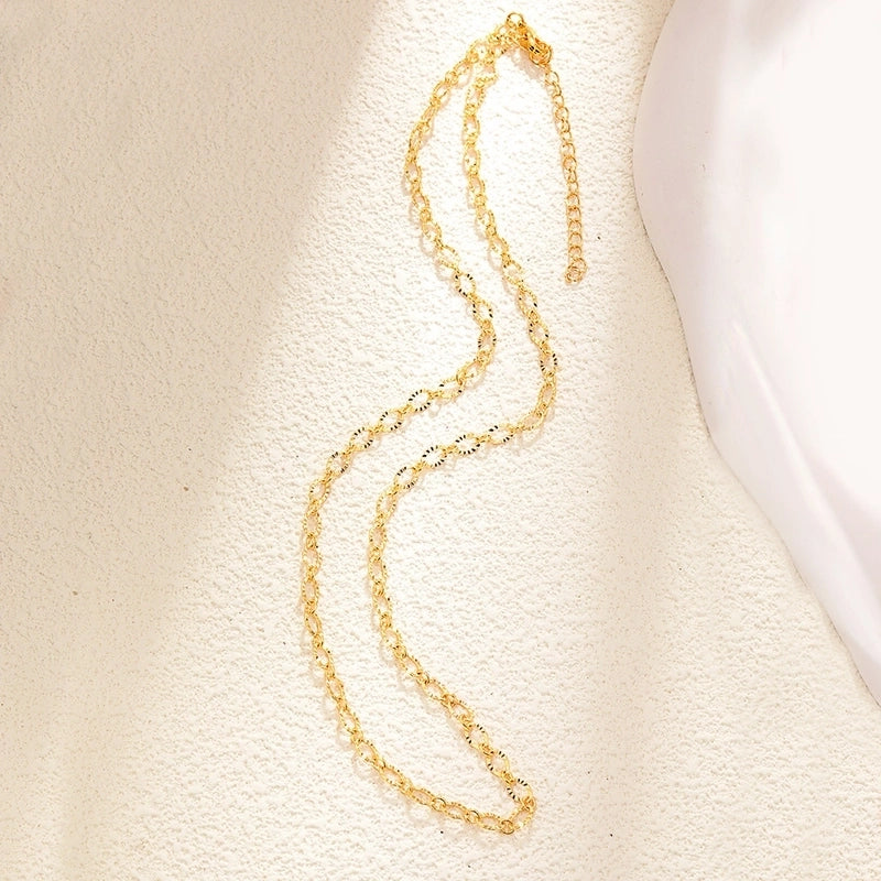 Sweet Water Droplets Heart Shape Gold Plated Artificial Crystal Copper Necklace