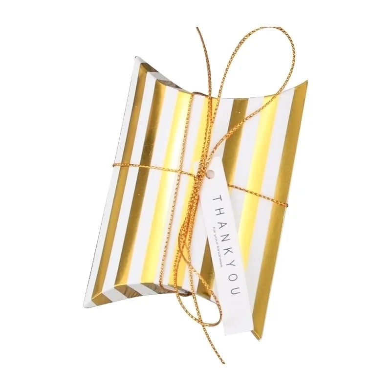 50 Pieces Christmas Casual Color Block Banquet Party Wedding Candies Box Gift Wrapping Supplies