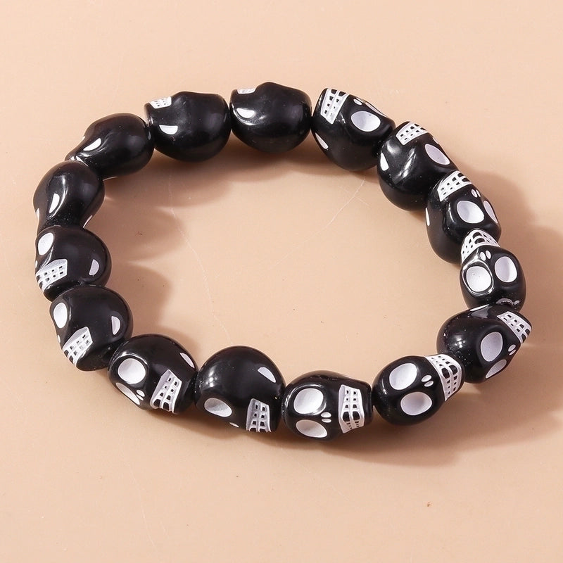 Funny Skull Beaded Bracelets