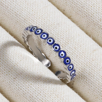 Copper Devil's Eye Rings