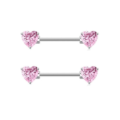 1 Piece 1 Set 1 Pair Belly Rings Minimalist Solid Color 304 Stainless Steel Inlay Rhinestones Belly Rings