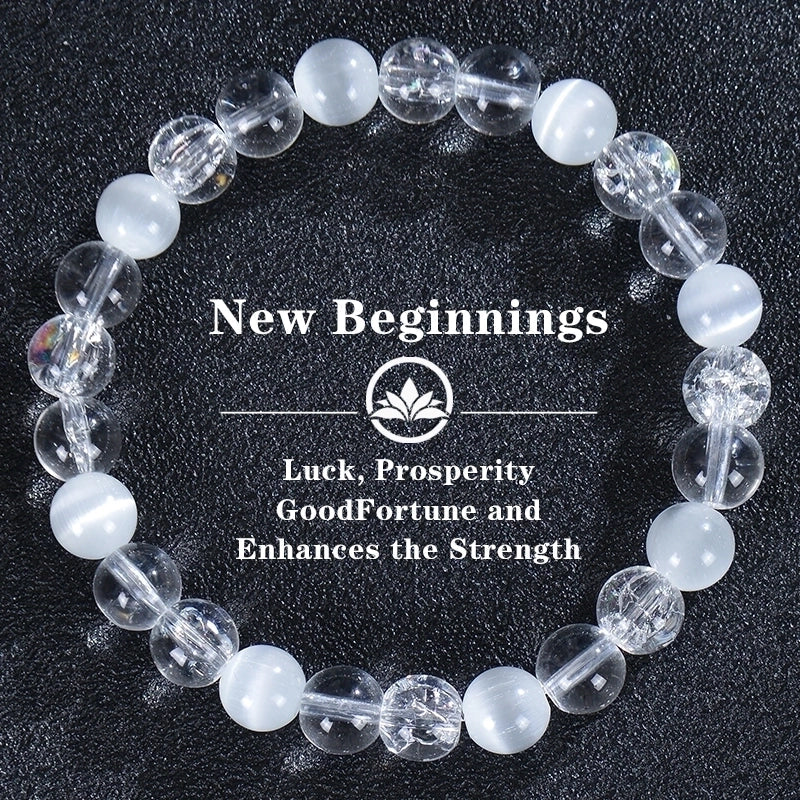 Handmade Round Natural Stone Bracelets In Bulk