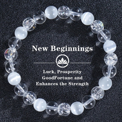 Handmade Round Natural Stone Bracelets In Bulk