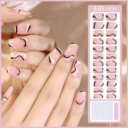 Wear Armor Finished Product Nail Tip Disassembly Removable Wear Nail Stickers