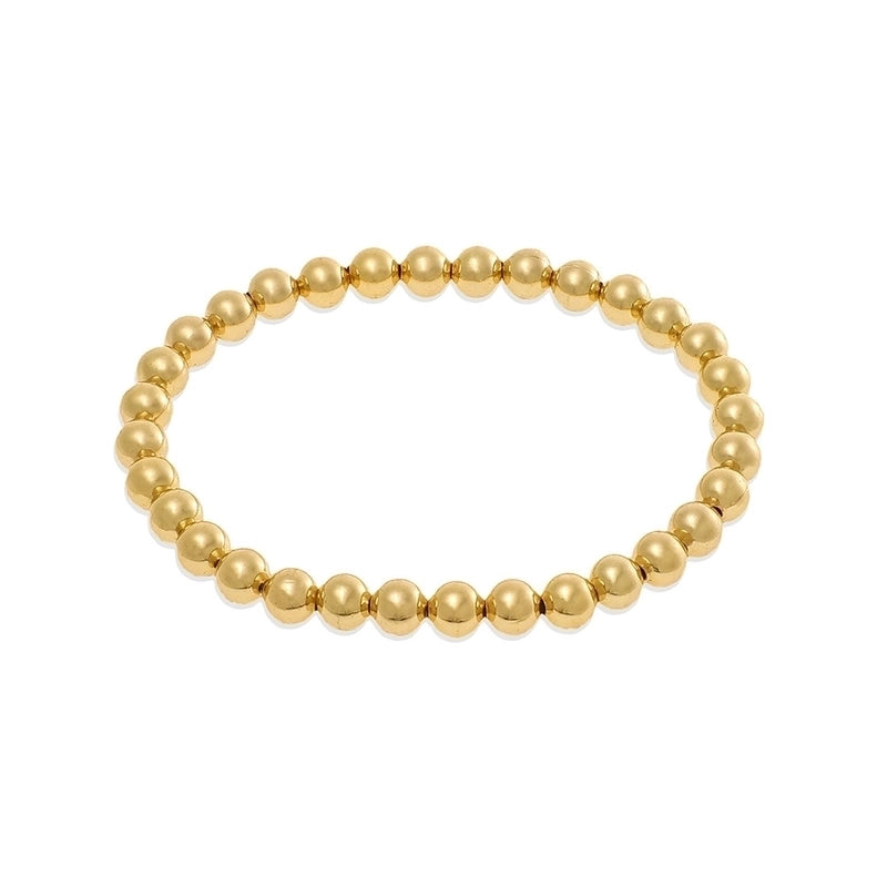 Copper Beaded Plating Geometric Bracelets