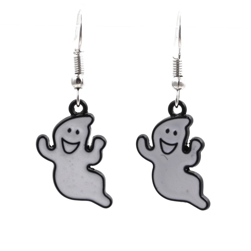 Halloween Ghost Skull Pumpkin Earrings