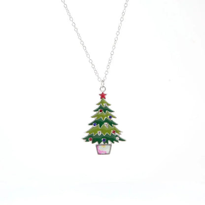 Christmas Cartoon Style Christmas Tree Alloy Party