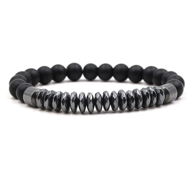 Minimalist Geometric Natural Stone Beaded Bracelets 1 Piece