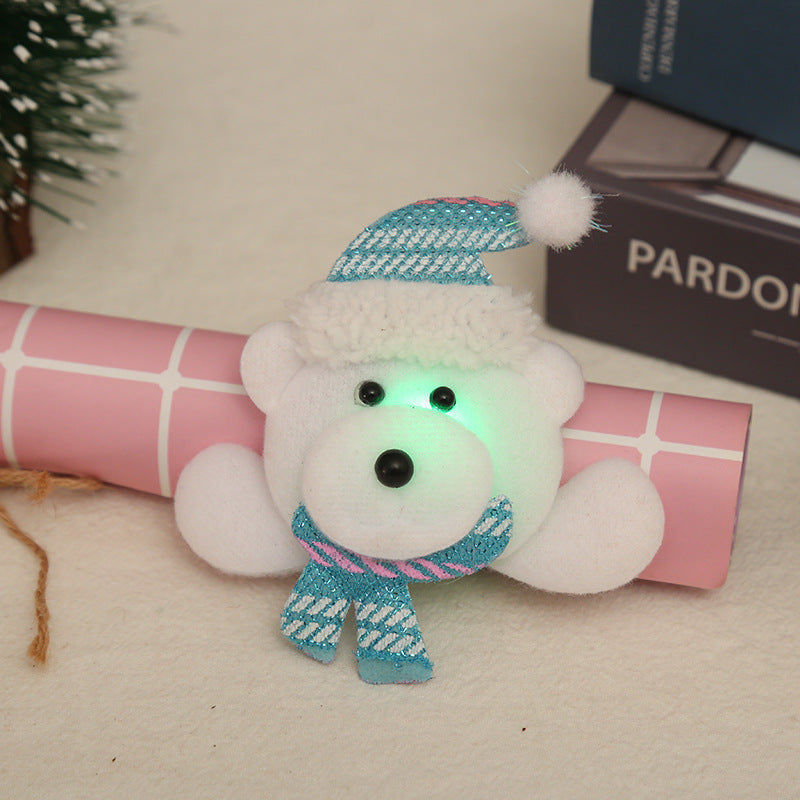 Christmas Pin Animal Santa Claus Brooches 1 Piece