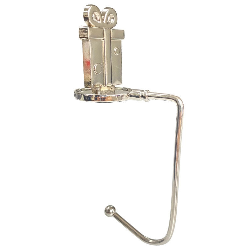 Christmas Fireplace Hook Metal Bag Hook Snowflake Christmas Stocking Hook In Stock