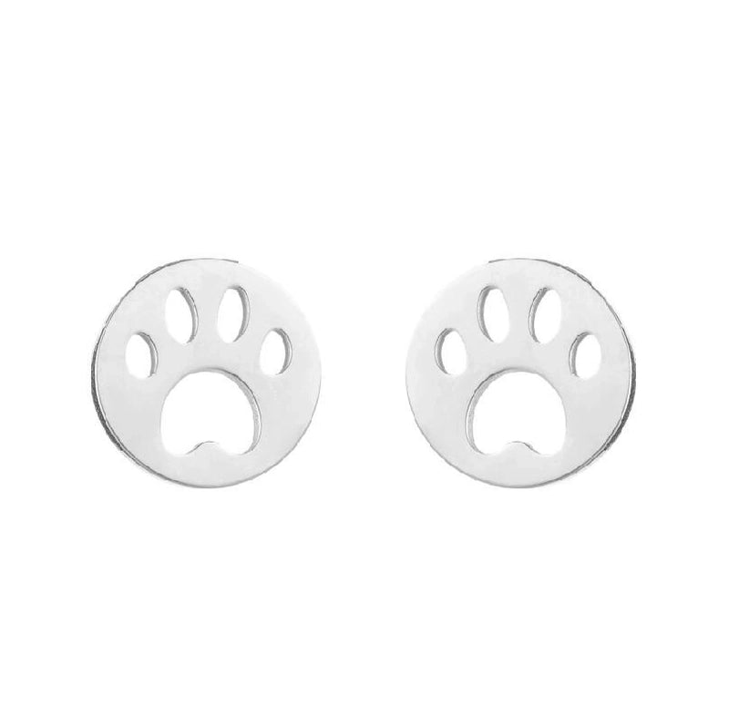 1 Pair Halloween Fashion Smile Face Star Skull Plating Hollow Out Stainless Steel Ear Studs