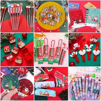 Christmas Cute Cartoon Plastic Party Party Packs