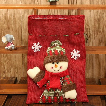 Christmas Cute Santa Claus Party Festival Gift Bags