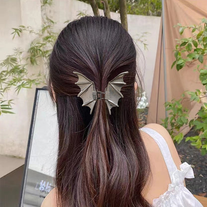 Halloween Cute Funny Women's Bat Metal Hair Claws
