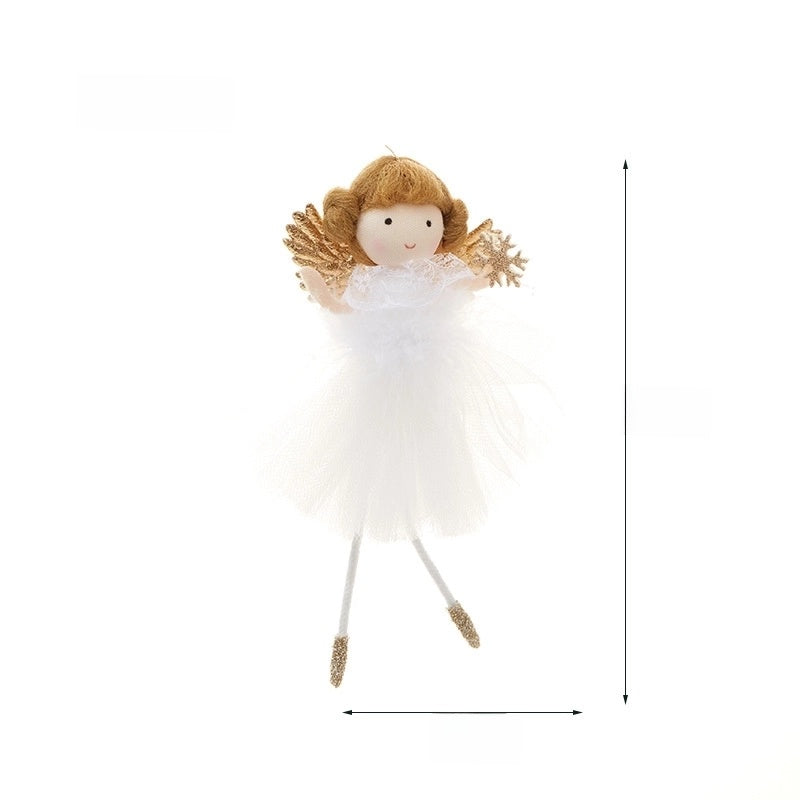 Christmas Angel Cloth Plush Party Hanging Ornaments