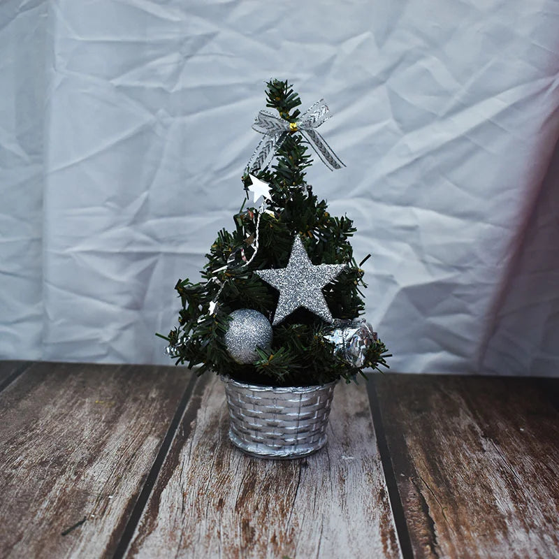 20cm Mini Christmas Tree 30cm Desktop Gift Tree 40cm Artificial Tree Christmas Decoration Supplies
