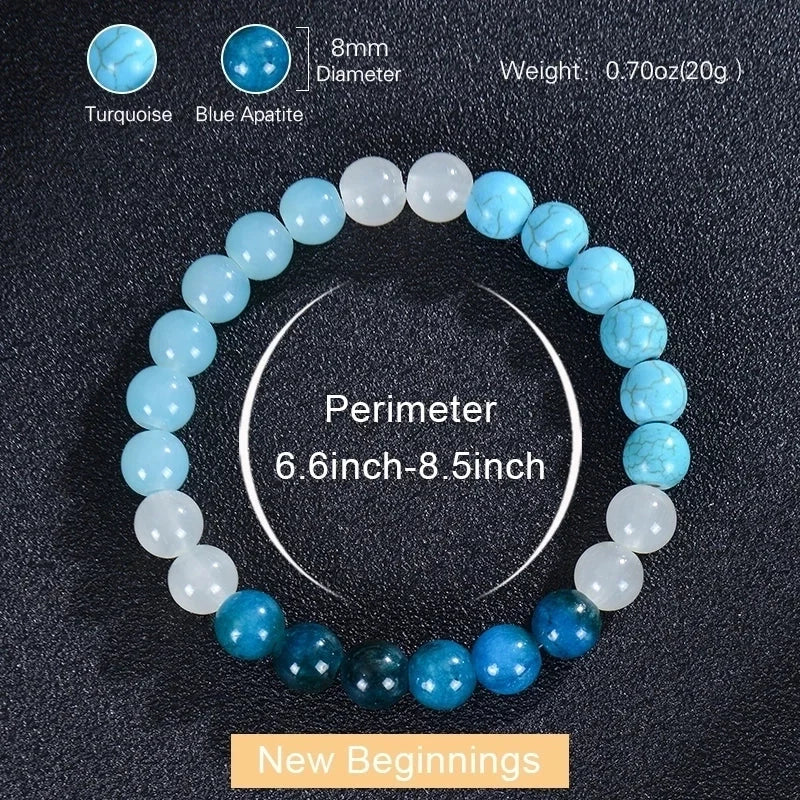 Handmade Round Natural Stone Bracelets In Bulk