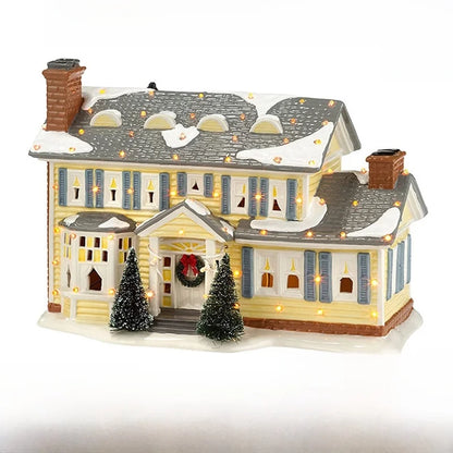 Christmas Fashion House Resin Daily Decorations Table Decoration