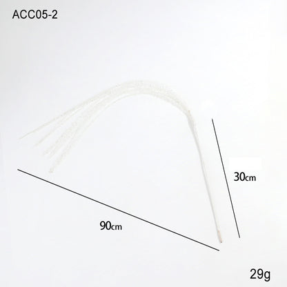 90cm Glitter Sequin Tassel Wheat Spike Christmas Branch Flower Arrangement Single Pack Christmas Tree Vine Decoration Arrangement