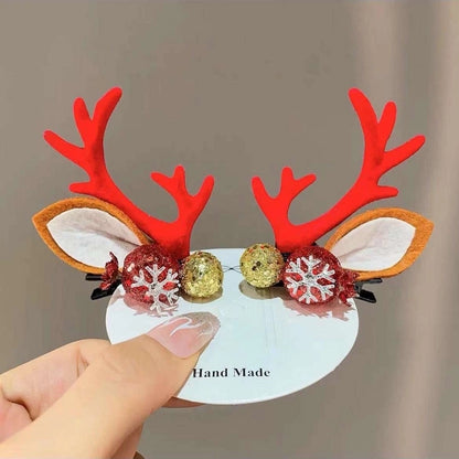 Christmas Cute Antlers Daily Hairpin