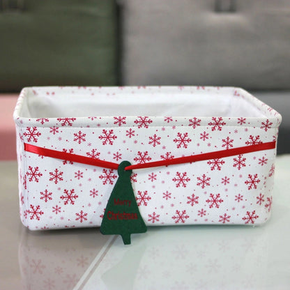 Cute Christmas Tree Oxford Cloth Storage Basket