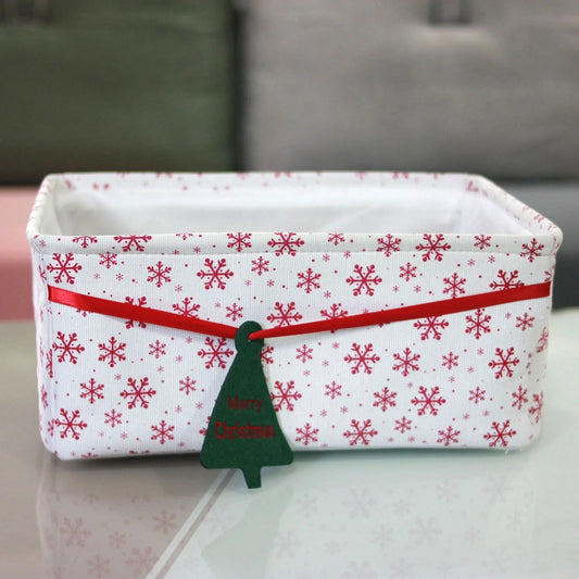 Cute Christmas Tree Oxford Cloth Storage Basket