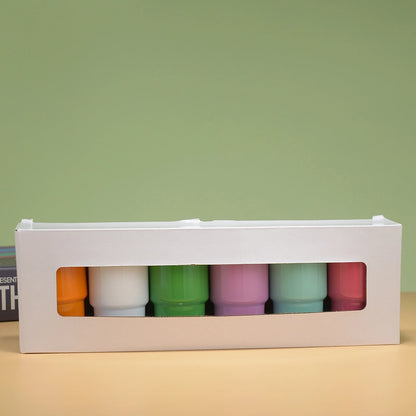 3oz Mini 304 Cold Change Small Wine Glass Single Double-layer Suction Tube Cup Sublimation Stainless Steel Cup A Generation Of Hair